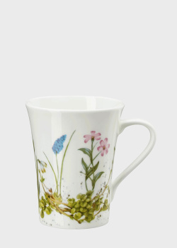 Фарфоровая чашка с цветочным рисунком Rosenthal Hutschenreuther Nora Suze Ostern 400мл, фото